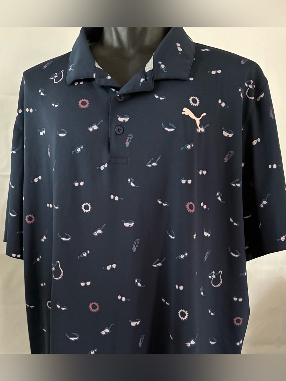 PUMA mens size XXL golf polo